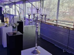 Silber Kerzenständer 5-armig gross 0
